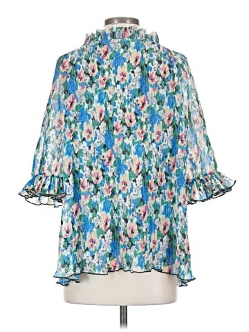 Ganni 3/4 Sleeve Blouse (view 2)