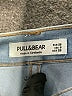 Pull&Bear Color Block Blue Jeans Size 6 - photo 4