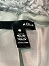 Aqua 100% Polyester Gray Faux Fur Jacket Size S - photo 6
