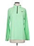 Nike 100% Polyester Green Pullover Sweater Size S - photo 1
