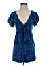 Daisy Fuentes Blue Short Sleeve Blouse Size S - photo 1