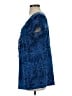 Daisy Fuentes Blue Short Sleeve Blouse Size S - photo 5