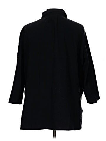 Marla Wynne 3/4 Sleeve Button-Down Shirt (view 2)