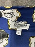 Express 100% Polyester Blue Long Sleeve Blouse Size XS - photo 7