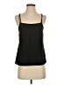 Banana Republic 100% Polyester Black Sleeveless Blouse Size 0 - photo 1