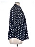 Chaps 100% Cotton Polka Dots Blue 3/4 Sleeve Button-Down Shirt Size 1X - photo 4