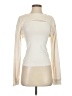 Missguided Ivory Long Sleeve Top Size 4 Petite - photo 1