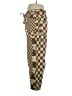 Bibi 100% Cotton Checkered-gingham Brown Jeans Size XL - photo 5