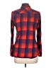 Gap Plaid Red Long Sleeve Button-Down Shirt Size M - photo 2