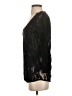The Kooples Black 3/4 Sleeve Top Size S - photo 5