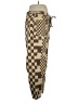 Bibi 100% Cotton Checkered-gingham Brown Jeans Size XL - photo 4