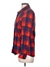 Gap Plaid Red Long Sleeve Button-Down Shirt Size M - photo 5