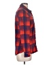 Gap Plaid Red Long Sleeve Button-Down Shirt Size M - photo 4