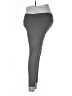 Feathers Solid Gray Active Pants Size Lg Maternity - photo 4