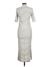Current/Elliott Stripes Ivory Casual Dress Size Lg (3) - photo 2