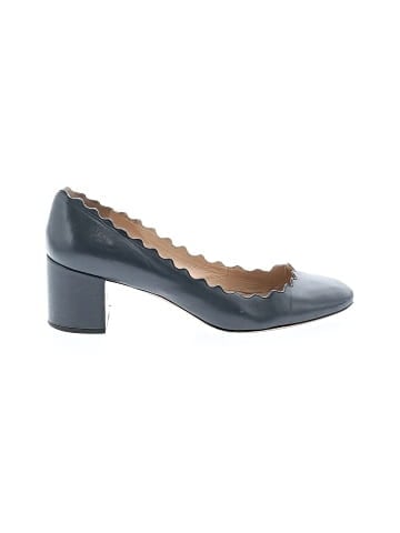 Chloé Leather Scalloped Lauren Pumps (view 1)