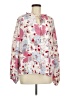 Sanctuary 100% Recycled Polyester Floral White Long Sleeve Blouse Size M - photo 1