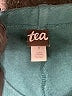 Tea Solid Teal Casual Pants Size 7 - photo 3