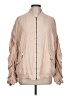 Free People Solid Tan Jacket Size L - photo 1