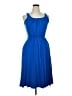 Boden Solid Blue Cocktail Dress Size 4 - photo 1