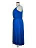 Boden Solid Blue Cocktail Dress Size 4 - photo 5