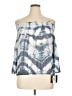 By & By Blue Sleeveless Blouse Size XL - photo 1