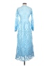 Polagram 100% Polyester Blue Cocktail Dress Size S - photo 1