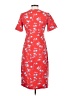 Sonnet James Floral Red Casual Dress Size S - photo 2