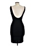 Olivaceous Solid Black Cocktail Dress Size L - photo 2