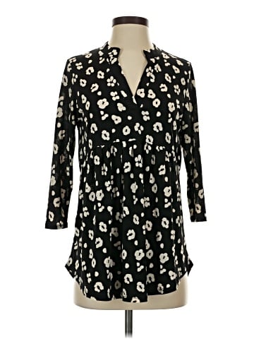 Honeyme 3/4 Sleeve Blouse (view 1)