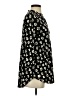 Honeyme Black 3/4 Sleeve Blouse Size S - photo 4