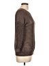 Express Metallic Brown Pullover Sweater Size L - photo 4