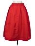 Express 100% Polyester Solid Red Formal Skirt Size 2 - photo 2