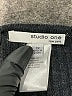 Studio One 100% Acrylic Stripes Gray Casual Dress Size 1X - photo 7