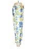 Assorted Brands 100% Rayon Floral Blue Casual Pants Size L - photo 4
