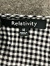 Relativity 100% Rayon Gray 3/4 Sleeve Blouse Size M - photo 7