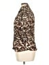 Assorted Brands Animal Print Brown 3/4 Sleeve Blouse Size 14 - photo 5