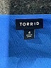 Torrid 100% Rayon Blue Short Sleeve Blouse Size 4X Plus (4) - photo 7