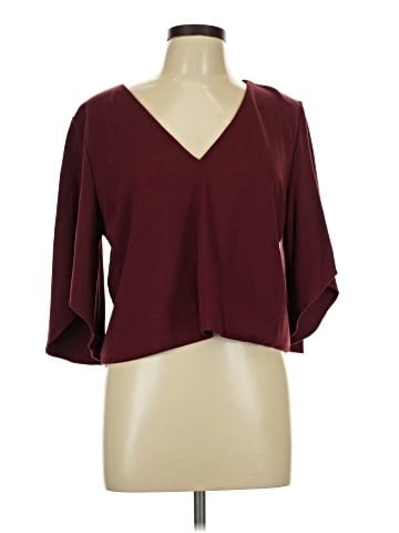 Sunday in Brooklyn 3/4 Sleeve Blouse (view 1)