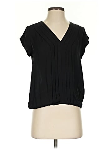 Joie Short Sleeve Silk Top (view 1)