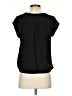 Joie 100% Silk Black Short Sleeve Silk Top Size XS - photo 2
