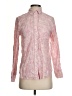 J.Crew 100% Cotton Paisley Pink Long Sleeve Button-Down Shirt Size 4 - photo 1