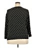 Cable & Gauge Polka Dots Black Cardigan Size 2X (estimated) - photo 2