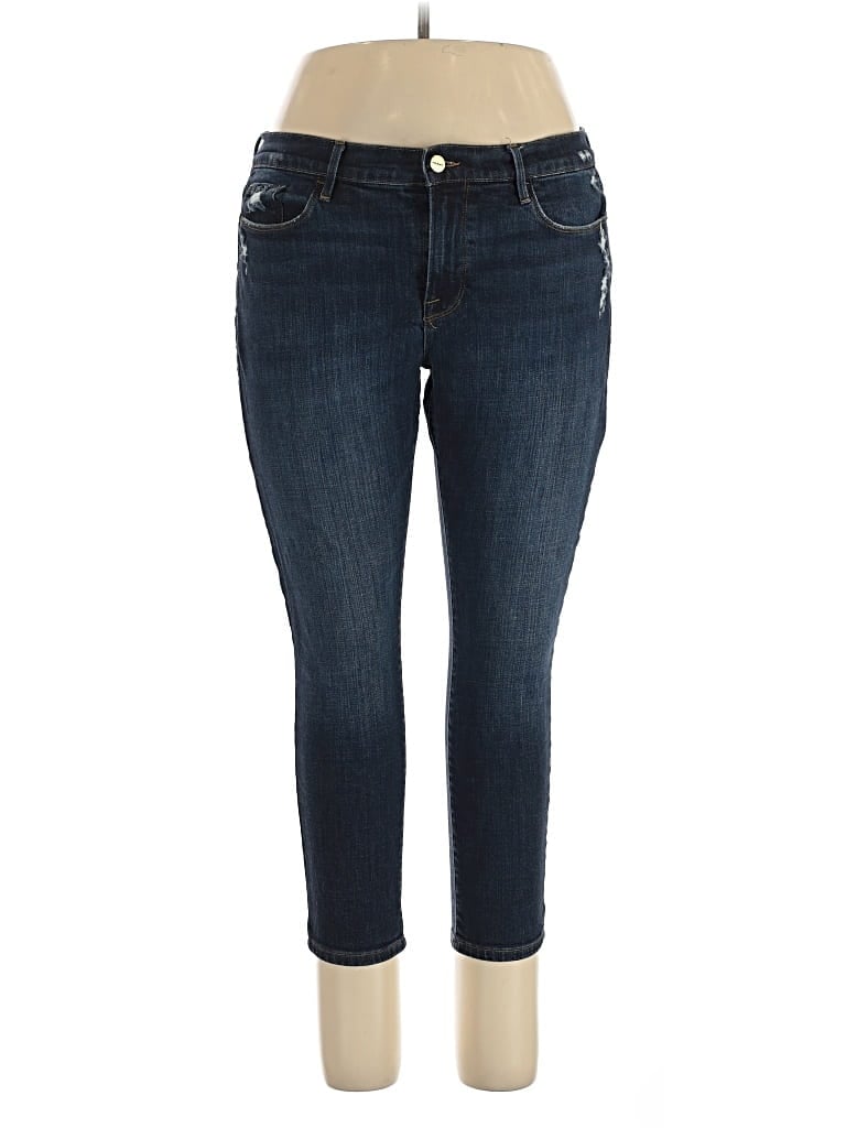 Pre-owned Frame Jeans In Blue