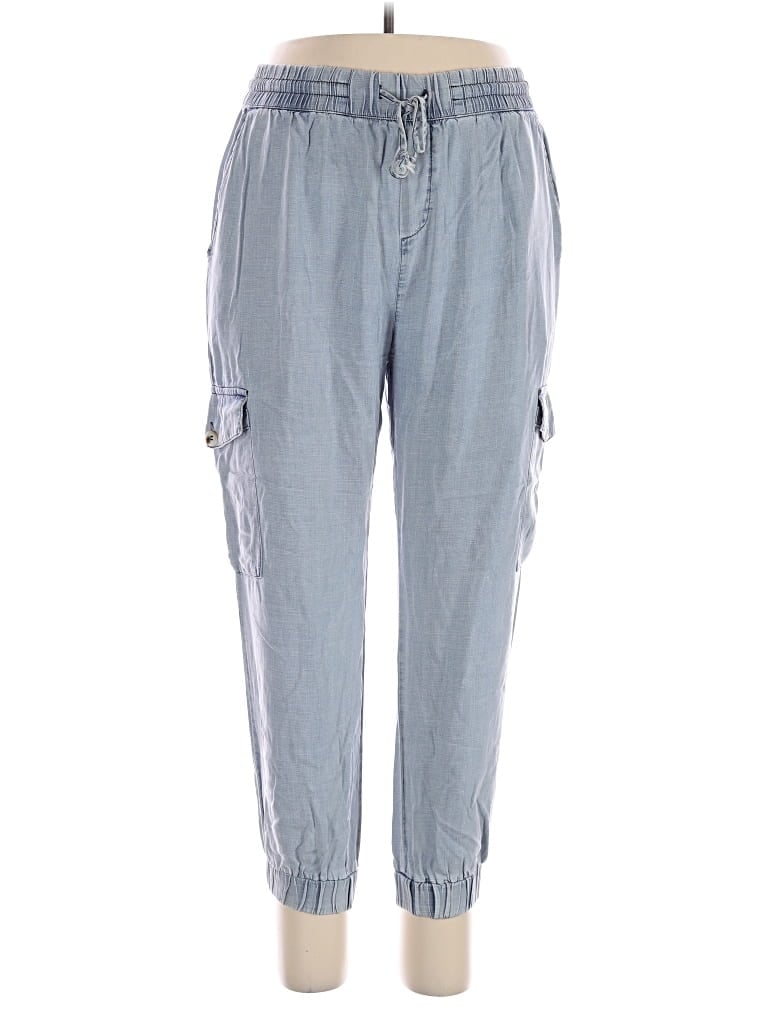 Pre-owned Vici Cargo Pants In Blue