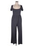 Cider Solid Gray Jumpsuit Size 0X - photo 1