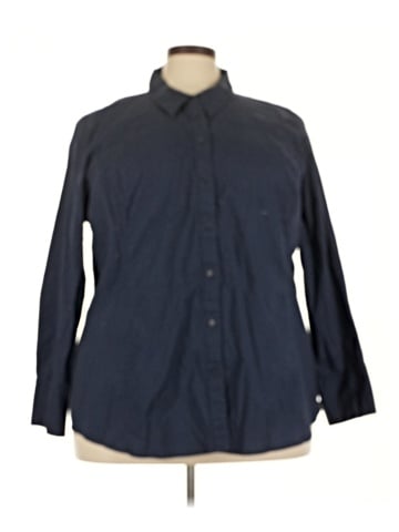 Lane Bryant Long Sleeve Button-Down Shirt (view 1)