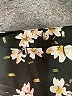 Jon & Anna 100% Polyester Floral Black Short Sleeve Blouse Size L - photo 7
