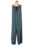 HD in Paris Solid Teal Jumpsuit Size L - photo 1