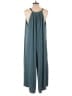 HD in Paris Solid Teal Jumpsuit Size L - photo 2